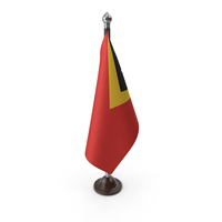 East Timor Cloth Flag Stand PNG & PSD Images