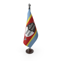 Eswatini Cloth Flag Stand PNG & PSD Images