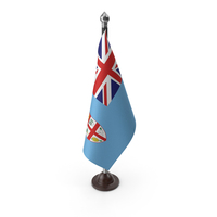 Fiji Cloth Flag Stand PNG & PSD Images