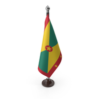 Grenada Cloth Flag Stand PNG & PSD Images