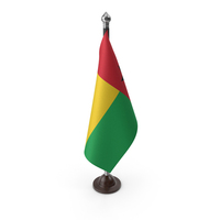 Guinea Bissau Cloth Flag Stand PNG & PSD Images