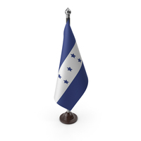 Honduras Cloth Flag Stand PNG & PSD Images