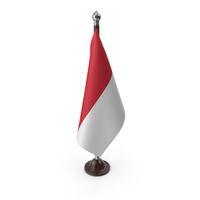 Indonesia Cloth Flag Stand PNG & PSD Images