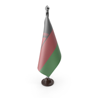Malawi Cloth Flag Stand PNG & PSD Images