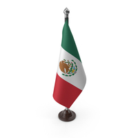Mexico Cloth Flag Stand PNG & PSD Images