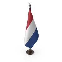 Netherlands Countries European Cloth Flag Stand PNG & PSD Images