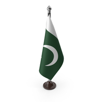 Pakistan Cloth Flag Stand PNG & PSD Images