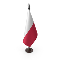 Poland Cloth Flag Stand PNG & PSD Images