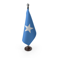 Somalia Cloth Flag Stand PNG & PSD Images