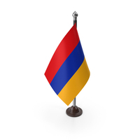Armenia Plastic Flag Stand PNG & PSD Images