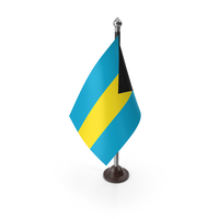 Bahamas Plastic Flag Stand PNG & PSD Images