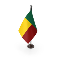 Benin Plastic Flag Stand PNG & PSD Images