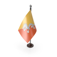 Bhutan Plastic Flag Stand PNG & PSD Images