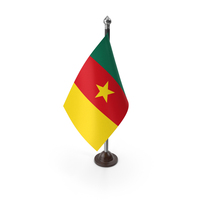Cameroon Plastic Flag Stand PNG & PSD Images