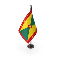 Grenada Plastic Flag Stand PNG & PSD Images