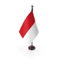 Indonesia Plastic Flag Stand PNG & PSD Images