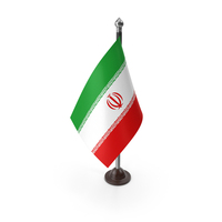 Iran Plastic Flag Stand PNG & PSD Images