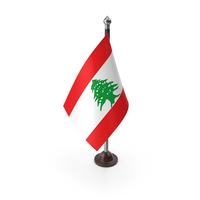 Lebanon Plastic Flag Stand PNG & PSD Images