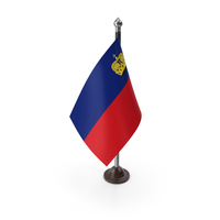 Liechtenstein Plastic Flag Stand PNG & PSD Images