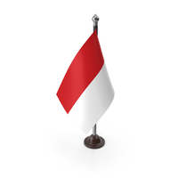 Monaco Plastic Flag Stand PNG & PSD Images