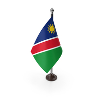 Namibia Plastic Flag Stand PNG & PSD Images