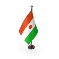 Niger Plastic Flag Stand PNG & PSD Images