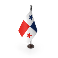 Panama Plastic Flag Stand PNG & PSD Images