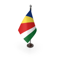Seychelles Plastic Flag Stand PNG & PSD Images
