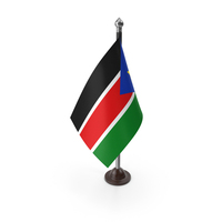 South Sudan Plastic Flag Stand PNG & PSD Images
