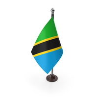 Tanzania Plastic Flag Stand PNG & PSD Images
