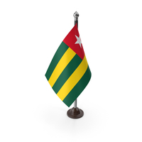 Togo Plastic Flag Stand PNG & PSD Images