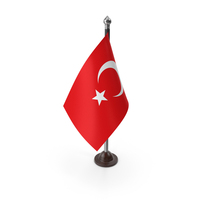 Turkey Plastic Flag Stand PNG & PSD Images