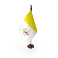 Vatican City Plastic Flag Stand PNG & PSD Images