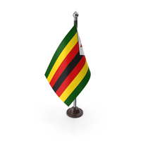 Zimbabwe Plastic Flag Stand PNG & PSD Images