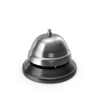 Silver Service Bell PNG & PSD Images