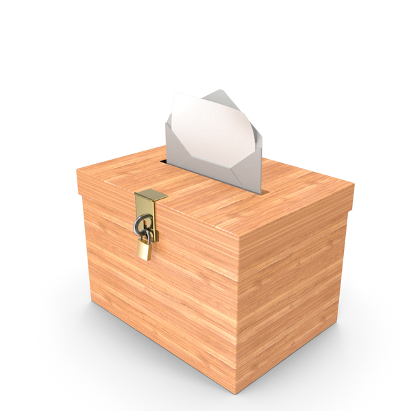 Enveloppe Inside Ballot Box PNG & PSD Images