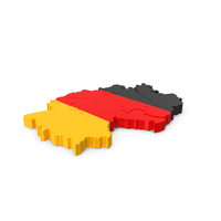 German Flag Textured Germany Map PNG & PSD Images