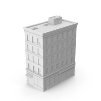 Monochrome Apartment Building PNG & PSD Images