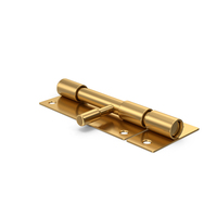 Gold Door Sliding Lock PNG & PSD Images