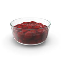 Strawberry Jelly Jam With Strawberries In A Glass Bowl PNG & PSD Images