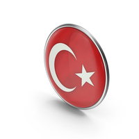 Badge Turkey Flag PNG & PSD Images
