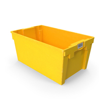 Yellow Plastic Bin PNG & PSD Images
