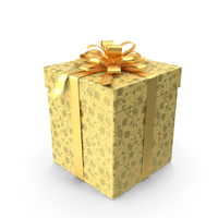 Elegant Gift Box PNG & PSD Images