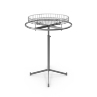 Clothing Circular Rack Wire Top PNG & PSD Images