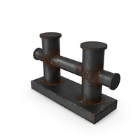 Old Double Mooring Bollard PNG & PSD Images