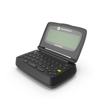 MOTOROLA T900 Pager with Screen Off PNG & PSD Images