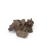 Double Barrel Pub Table Dirty Multi Posed PNG & PSD Images