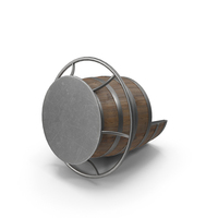 Barrel Bar Chair Posed PNG & PSD Images