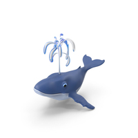 Little Blue Whale PNG & PSD Images