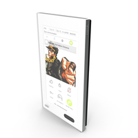 KNX Room Control Unit White PNG & PSD Images